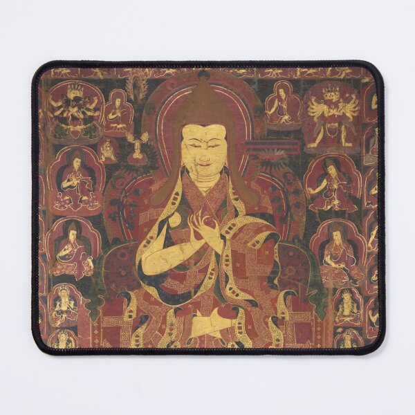 Item preview, Tsong Khapa, Founder of the Geluk Order designed and sold by HinduArtGallery.