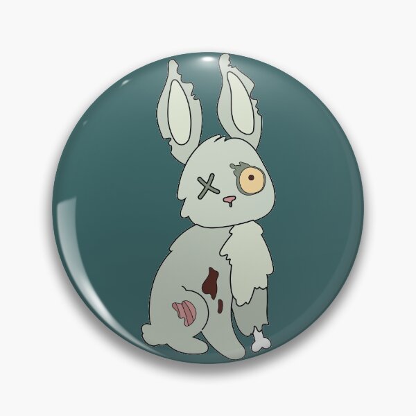 Item preview, Cute Zombie Rabbit // Funny Halloween Animals designed and sold by SLAG-Creative.