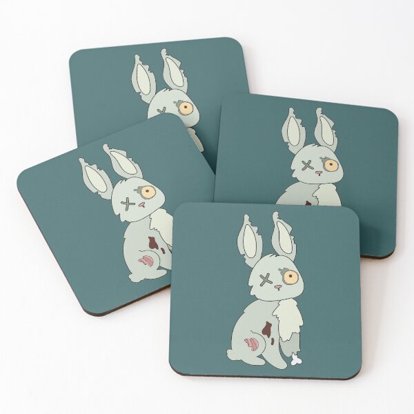 Item preview, Cute Zombie Rabbit // Funny Halloween Animals designed and sold by SLAG-Creative.