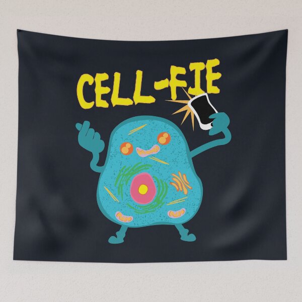 Item preview, Science Nerd Shirt - Cell-Fie Dad Joke designed and sold by TrndSttr.