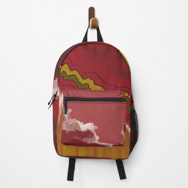 Item preview, Red clouds Abstract mountains with red sunset designed and sold by emm-j.