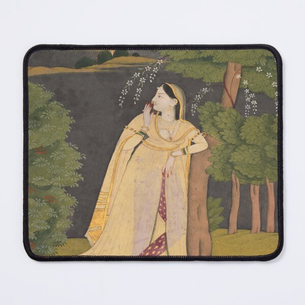 Item preview, The Heroine Who Waits Anxiously for Her Absent Lover designed and sold by HinduArtGallery.