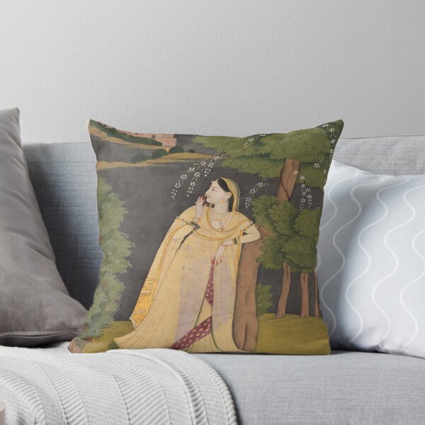 Item preview, The Heroine Who Waits Anxiously for Her Absent Lover  designed and sold by HinduArtGallery.