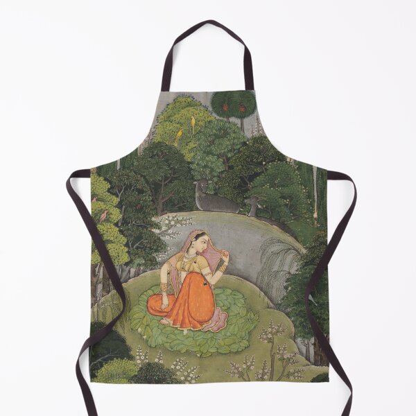Item preview, The Heroine Who Waits Anxiously for Her Absent Lover designed and sold by HinduArtGallery.