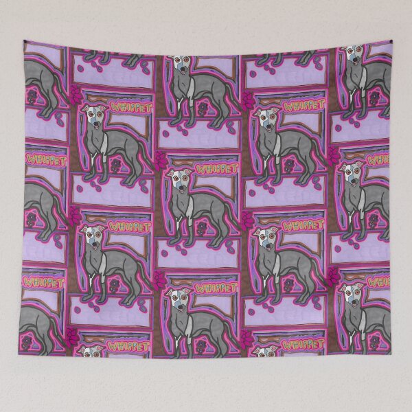 Item preview, Whippet in the Garden designed and sold by JaySnellingArt.