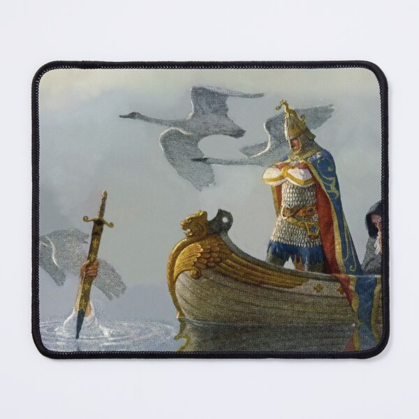 Item preview, “King Arthur Takes the Sword” by NC Wyeth designed and sold by PatricianneK.