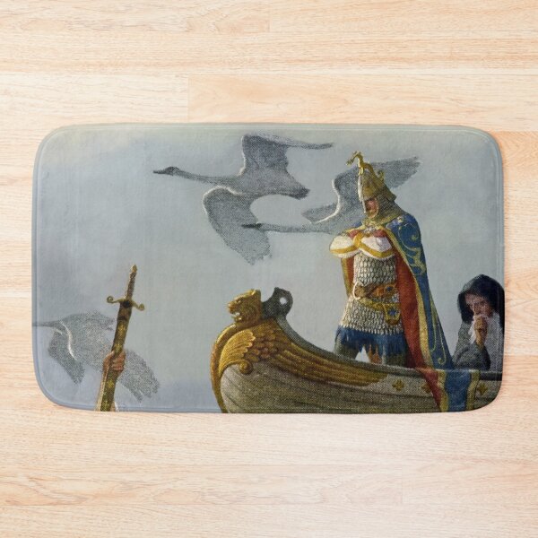 Item preview, “King Arthur Takes the Sword” by NC Wyeth designed and sold by PatricianneK.