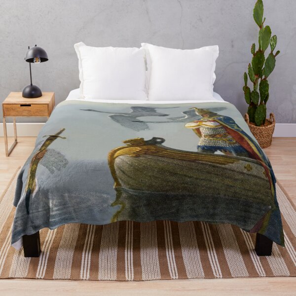Item preview, “King Arthur Takes the Sword” by NC Wyeth designed and sold by PatricianneK.