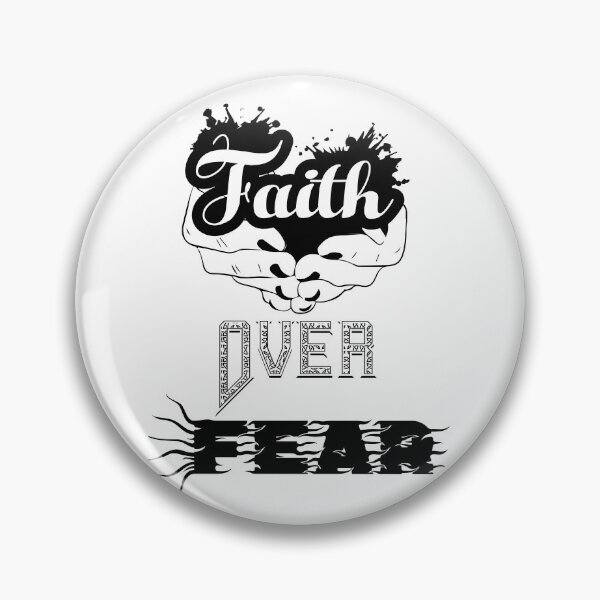 Item preview, Faith Over Fear Christian Design Prayer Hands designed and sold by dreamwearprints.
