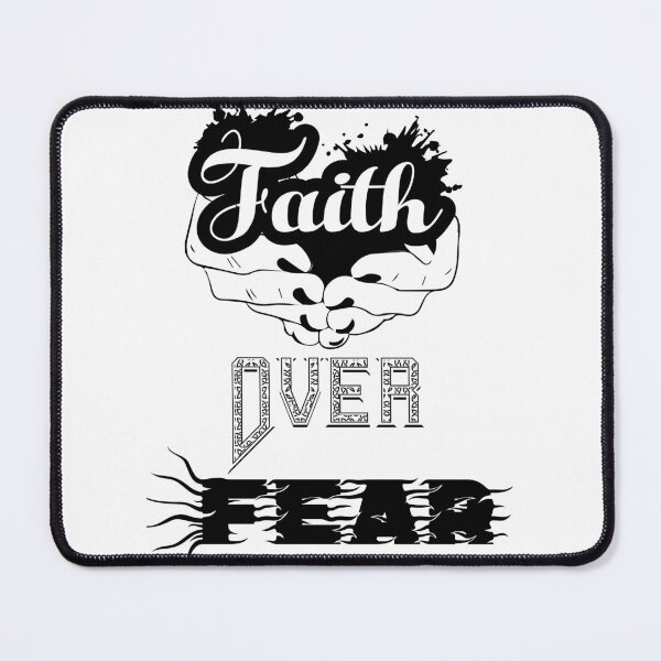 Item preview, Faith Over Fear Christian Design Prayer Hands designed and sold by dreamwearprints.