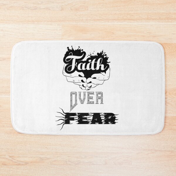 Item preview, Faith Over Fear Christian Design Prayer Hands designed and sold by dreamwearprints.