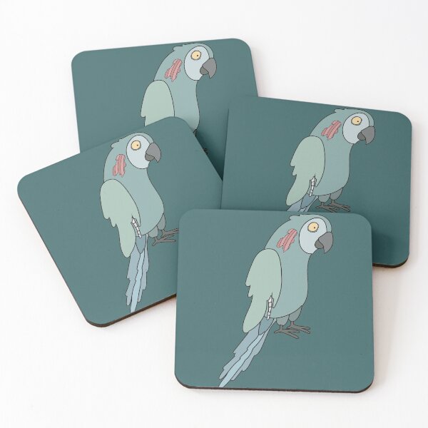 Item preview, Cute Zombie Parrot // Funny Halloween Animals designed and sold by SLAG-Creative.