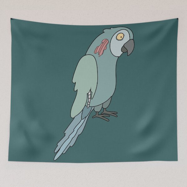 Item preview, Cute Zombie Parrot // Funny Halloween Animals designed and sold by SLAG-Creative.