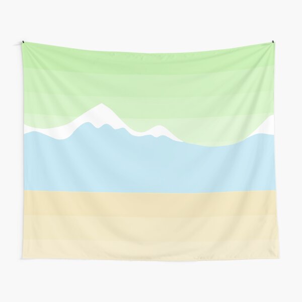 Desert Tundra Landscape Tapestry