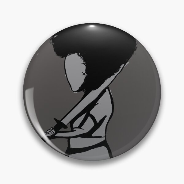 Item preview, Black swordswoman designed and sold by chaze-cha.