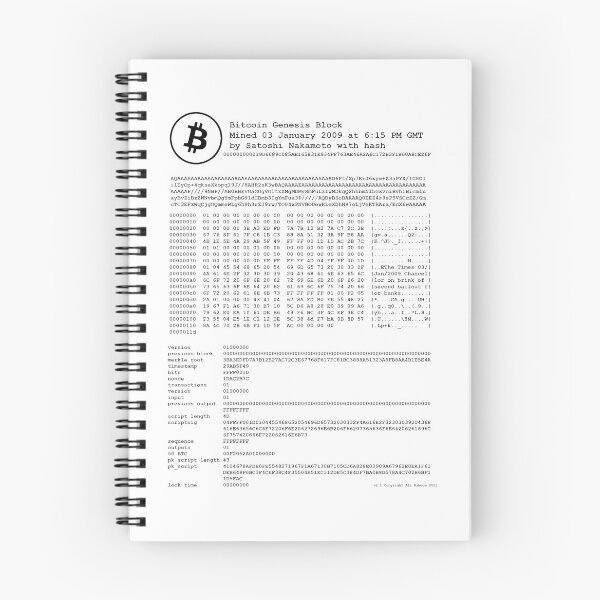 Item preview, Bitcoin - Original Genesis Block - Satoshi Nakamoto designed and sold by format.