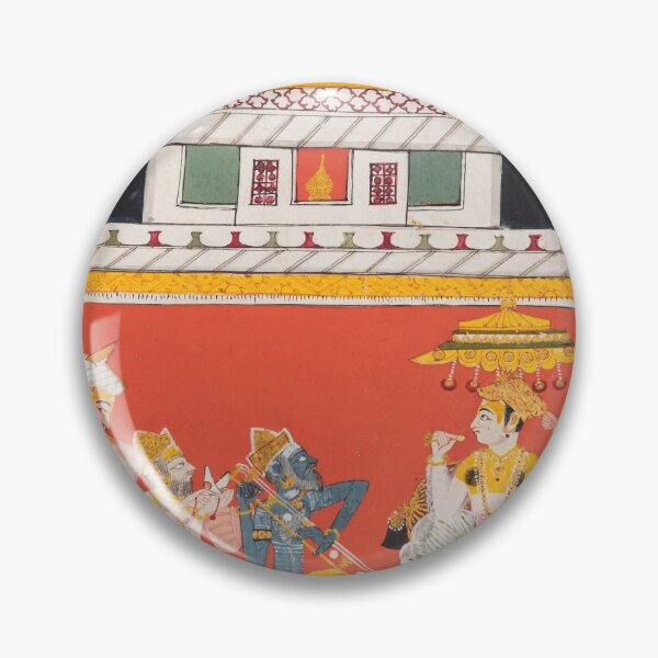 Item preview, Three Musicians Perform Before a King designed and sold by HinduArtGallery.
