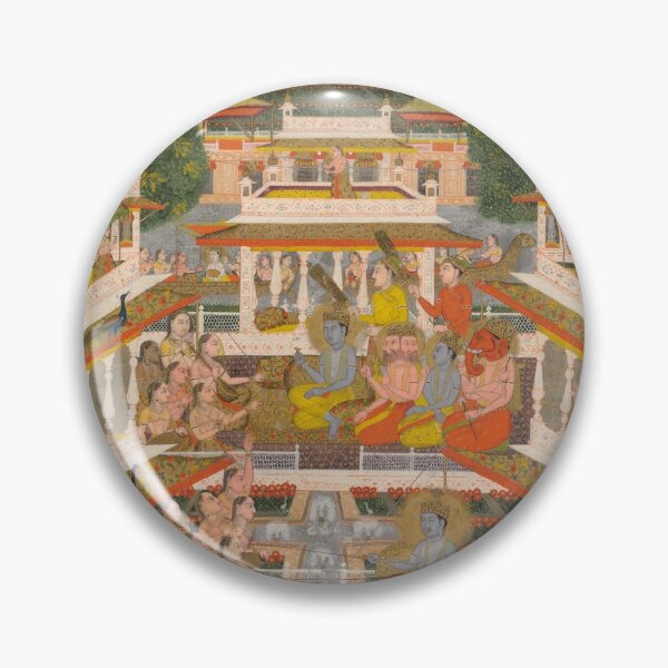 Item preview, Tiered Court Scene designed and sold by HinduArtGallery.