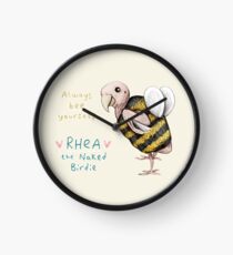 Rhea - Always Bee Yourself Clock