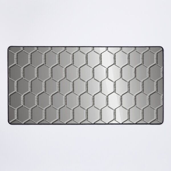 Item preview, Chicken Wire pattern BW designed and sold by Troy Stapek.