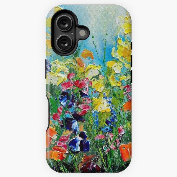 Vista previa del artículo con la obra «flores», diseñado y vendido por SophiaMrt.