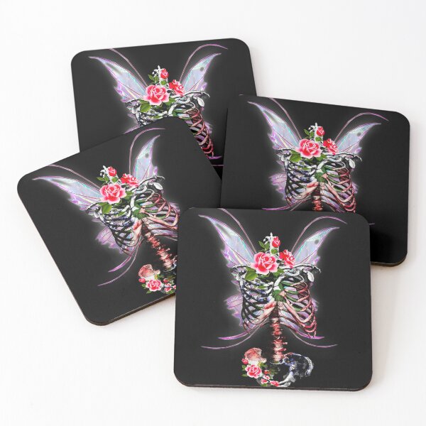 Item preview, Skeleton Fairy Grunge Fairycore Aesthetic Gothic Cottagecore designed and sold by Gothic Fantasy.
