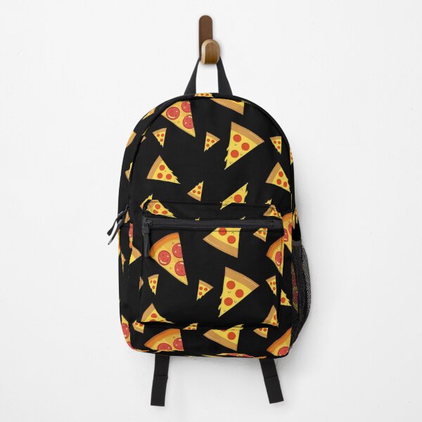 Item preview, Pizza Slice Pattern on Black Background designed and sold by NECHSTORE.