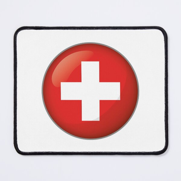 Item preview, Icon representing button Switzerland flag. Ideal for catalogs of institutional materials and geography designed and sold by LucianoCosmo.