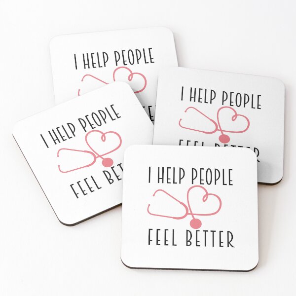Item preview, I Help People Feel Better designed and sold by Shout-It-Out.