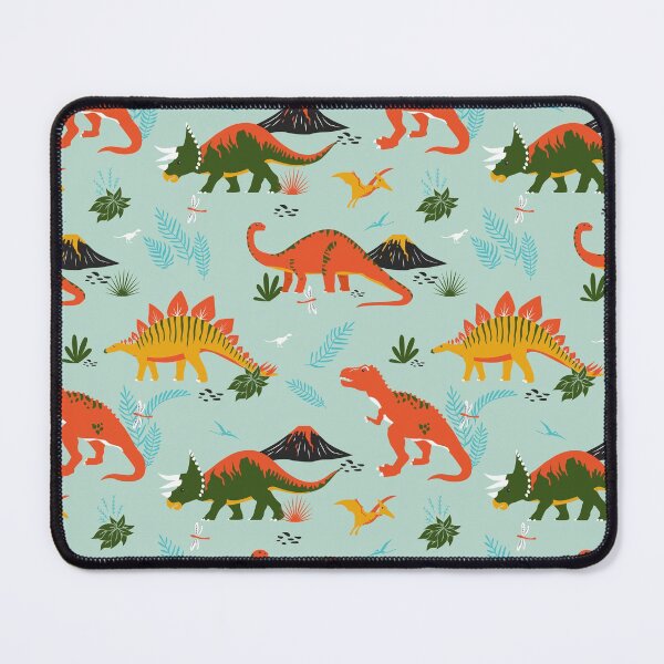 Item preview, Jurassic Dinosaur in Blue + Red designed and sold by latheandquill.