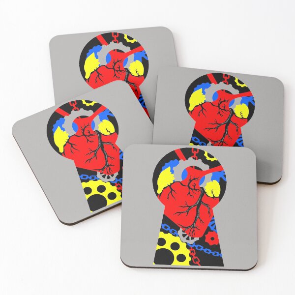 Item preview, Keyhole Heart designed and sold by Psuchemay.