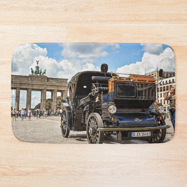 Item preview, Vintage Car at Brandenburg Gate Photographic Print designed and sold by rawdesignsni.