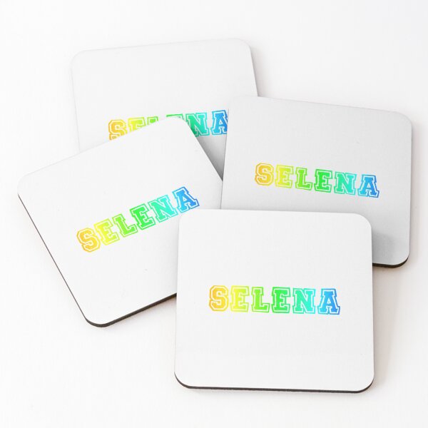Item preview, SELENA in rainbow color| Perfect Gift designed and sold by nancymaine.