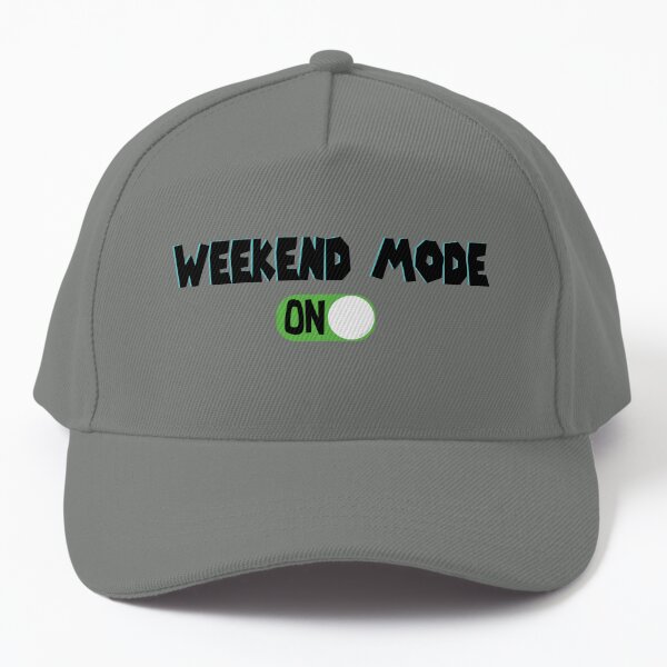 Funny weekend quote Cap for Sale by smokin-prints