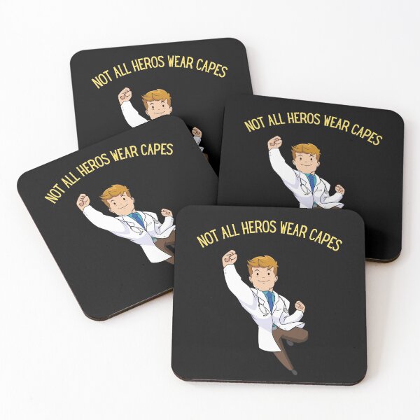 Item preview, Not All Heros Wear Capes- Male designed and sold by ArtistKatieJ.