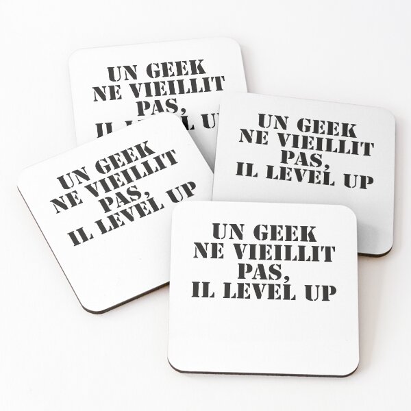 Item preview, A geek does not age, he level UP designed and sold by Geek-Attitude.