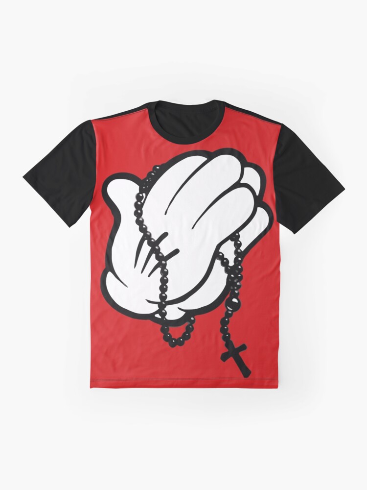 praying hands t shirt