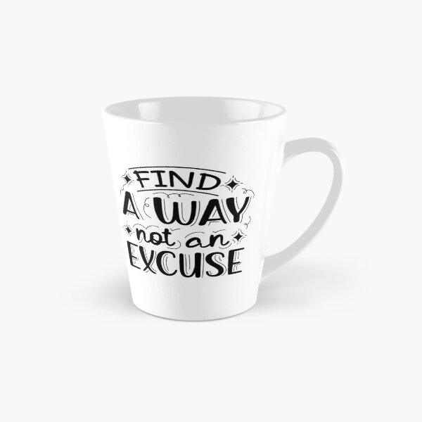Item preview, Find A Way Not An Excuse | Motivational Lettering Quote  designed and sold by ilustraliza.