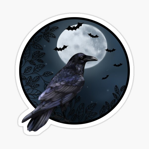 Item preview, Raven moon designed and sold by trefail.