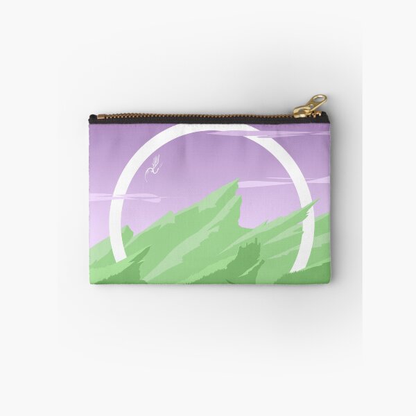Item preview, Fantasy Mountain (Subtle Genderqueer Pride Flag Design) designed and sold by Albrithr.