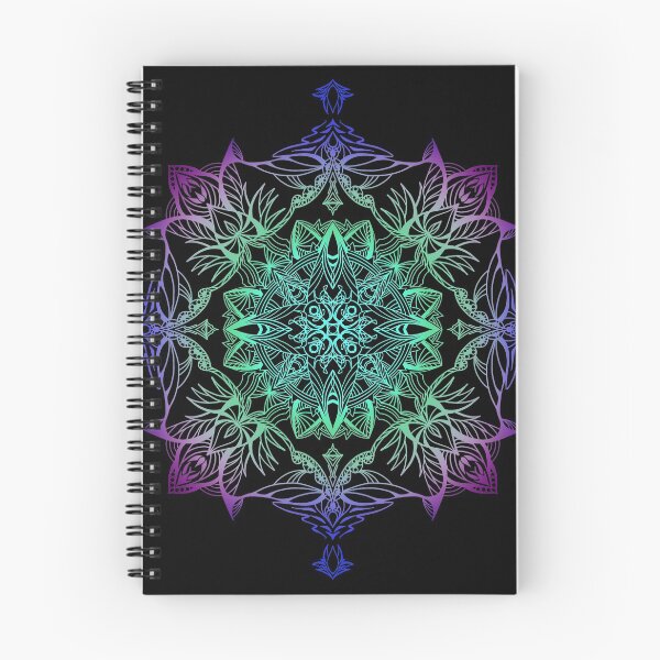 Item preview, Mandala violet blue green designed and sold by Niki-ni.