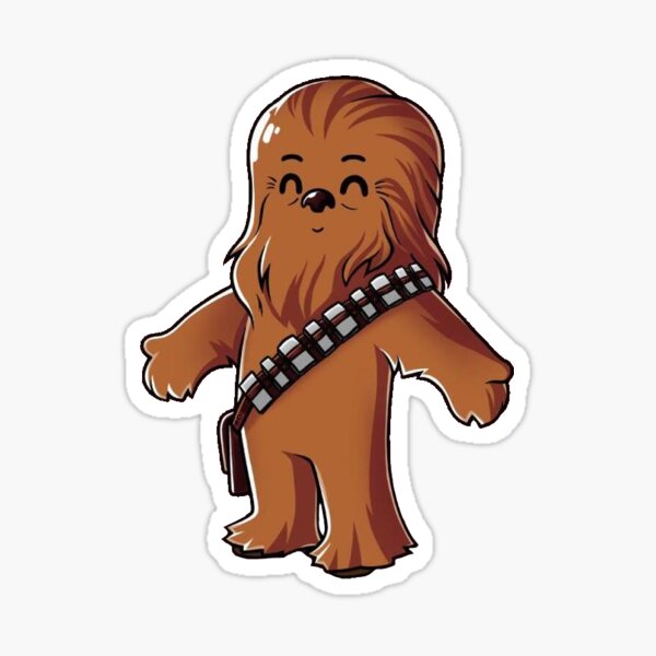 Star Wars Chewbacca Sticker 