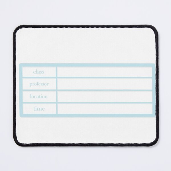 Item preview, Class Information Back to School Bullet Journal - Blue designed and sold by CaosTranscrito.