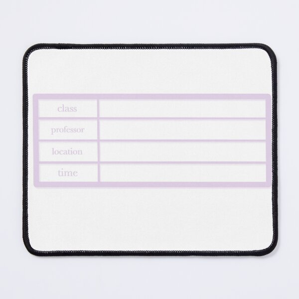 Item preview, Class Information Back to School Bullet Journal - Lilac designed and sold by CaosTranscrito.