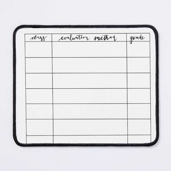 Item preview, Grade Tracker For Student Planner - Blank designed and sold by CaosTranscrito.
