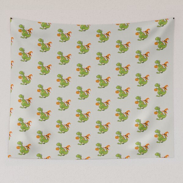 Item preview, Sobersaurus rex stoptober sober october kawaii halloween dinosaur designed and sold by portrait4you.
