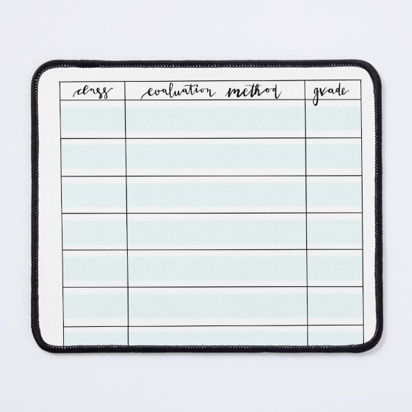 Item preview, Grade Tracker For Student Planner - Teal designed and sold by CaosTranscrito.