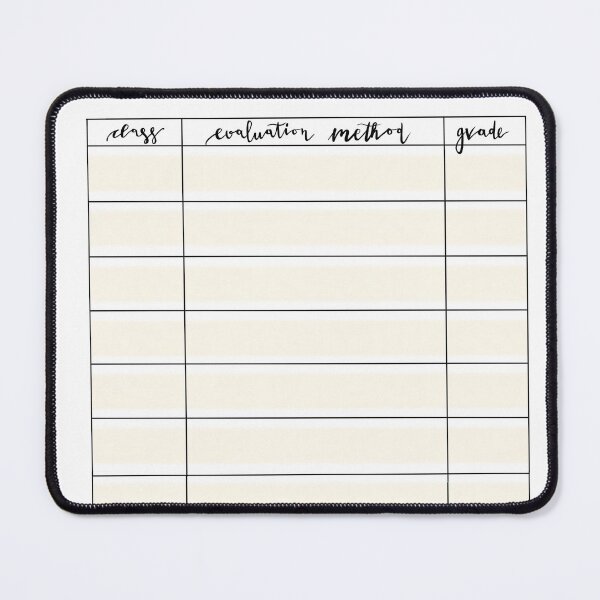 Item preview, Grade Tracker For Student Planner - Yellow designed and sold by CaosTranscrito.