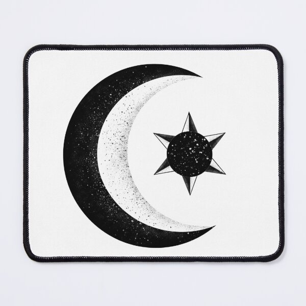 Item preview, Moon and Star Round designed and sold by CaosTranscrito.