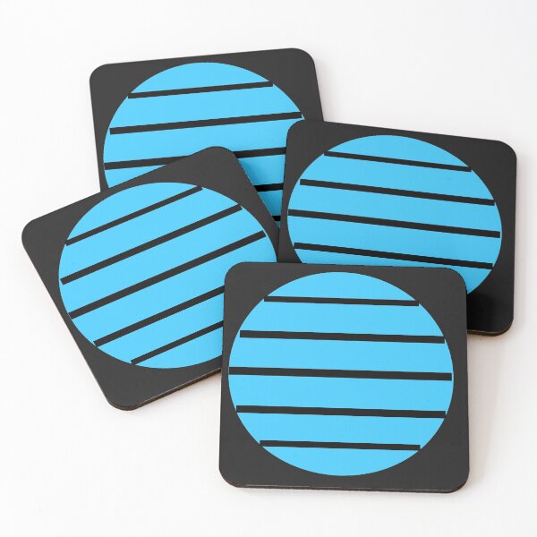 Item preview, Blue with black stripes designed and sold by Zavola.